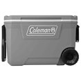 thumbnail image 1 of Hielera Portatil Coleman 58lts Cooler Ruedas 62qt 101 Latas, 1 of 2