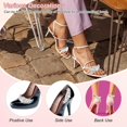 thumbnail image 5 of Decorative Rhinestone Shoe Clips, Removable Fashion Crystal Flower Clips Women Dress/Shoes, 5 of 5