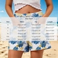 thumbnail image 3 of Women's Plus Size Drawstring Shorts with Pockets Casual Summer 5 Inseam, 3 of 6