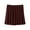 Brown, variant on Green Skirt for Kids Girl Boy Mini Little Pleated High Waisted A Line Basic Skirt Child 2026 Clothing Y2K 11 Year