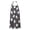 Dark Halloween Ghosts, variant on Dark Halloween Ghosts with Stars Apron-Garden Aprons for Women with Pockets-Cotton Linen Waterproof Kitchen Cooking Gardening Aprons Adjustable for Kitchen,Cooking,BBQ and Salon 32"x27"