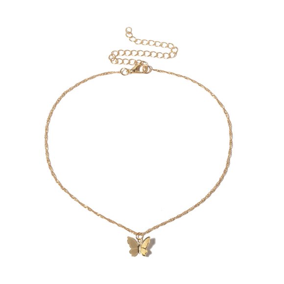 LSLJS Ladies Metal Tassel Pendant Women's Clavicle Pendant Necklace, Gifts for Mom Wife Girlfriend Her on Anniversary Mothers Day Valentines Day Christmas Birthday Gifts for Women