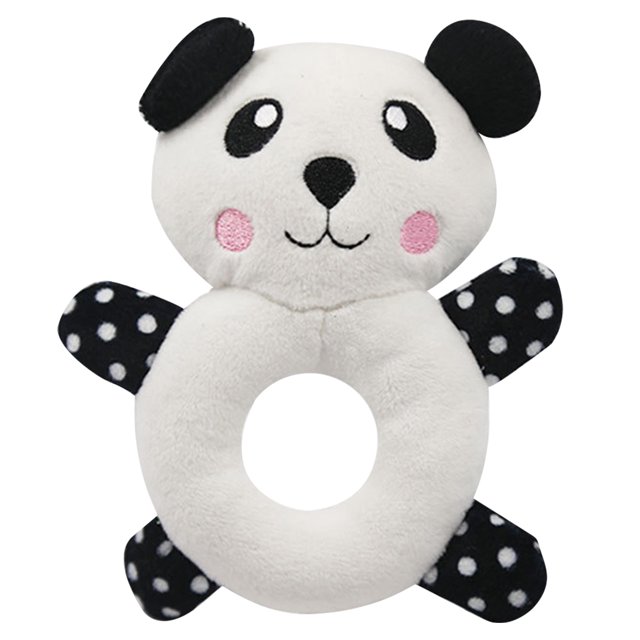 Pet Chew Toy Cute Panda Creative Pet Squeaky Toy Pet Plush Toy for Cats Dogs