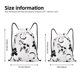 thumbnail image 2 of Fotbe Cute Cow and Milk Stains Bolsa Mochila con Cordón Estampada, Bolsa de Gimnasio Deportiva, Bolsa Cinch, Bolsa con Cordón para Hombres y Mujeres-Small, 2 of 6
