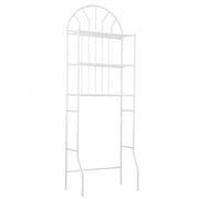 Yosoo Metal Storage Rack Over Toilet Bathroom Space Saving 3-Tier Shelf Unit Organizer, Toilet Organizer, Toilet Shelf Unit