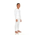 thumbnail image 4 of Bodtek Boys Crewneck long johns base layer Set (White Medium), 4 of 6