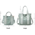 thumbnail image 5 of Bolso de mano con cremallera, bolso de mano para mujer, bolso cruzado de lona, bolso de hombro, bolso Hobo, bolso mensajero 2023, 5 of 5