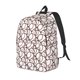 thumbnail image 1 of Easygdp Cute Baseball Mochila de Lona Resistente para Laptop, Compatible con Laptops de 15 a 17 pulgadas, Ideal para Escuela, Trabajo y Viajes-Small, 1 of 5