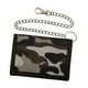 thumbnail image 4 of Cartera para exteriores triple, tarjetero, ligera, plegable, novedosa, para hombre, regalo para papá Gris, 4 of 9