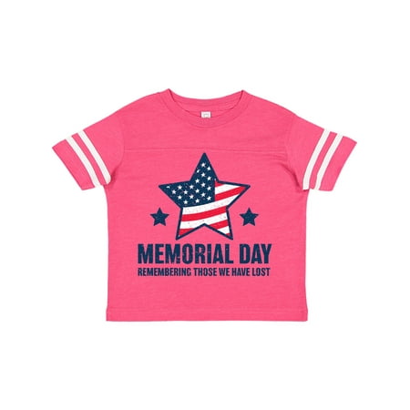 

Inktastic Memorial Day Grunge Remembering Those We Have Lost Gift Toddler Boy or Toddler Girl T-Shirt