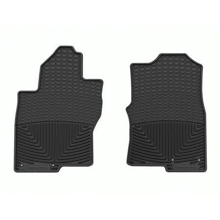WeatherTech All-Weather Floor Mats compatible with 2022-2026 Nissan Frontier - 1st Row (Driver & Passenger), Black