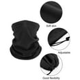 thumbnail image 4 of 2 Pack Ski Mask Neck Warmer Windproof Thermal Neck Gaiter for Winter Black, 4 of 6