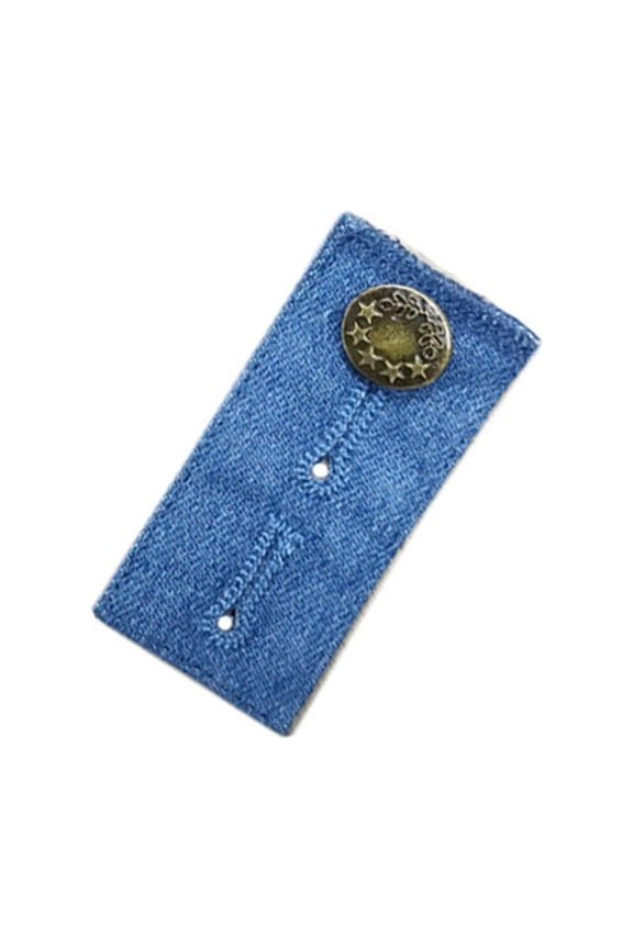 Seductiva Women Leather Belt 1PC Denim Waist Extender Button for Jeans and Skirts Comfy Metal Buttons and Buttonholes Male Belt Buckle 1PC