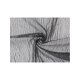thumbnail image 5 of Chales y envolturas para mujeres Inspire Chic para vestidos de noche, brillante, chispeante y elegante con hebilla 74.8x17.7" (LxA) Negro (Plata), 5 of 6
