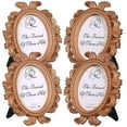 thumbnail image 1 of 4 pcs marco de imagen pequeña marco de fotos vintage marcos vintage marcos mini marcos decorativos marcos, 1 of 6