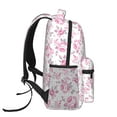 thumbnail image 3 of Gaeub Rose Flowers Ergonomic Lightweight Laptop Backpack - Multiple Pockets for School, Work, Travel, Outdoor Activities -One Size, 3 of 5