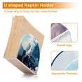 thumbnail image 4 of Cats Castle Roses Flowers Napkin Holder for Table Clear Napkin Stand Paper Holder Acrylic Organizer Dispenser Napkins for Dinner Kitchen Restaurant Room, 4 of 8