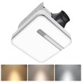 thumbnail image 1 of Ventilador de baño ORein 3 en 1 con luz LED y sensor de humedad 80/110 CFM, 1 of 9