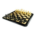 thumbnail image 2 of 21" Collectible Ebony Wood Wooden Chess Game Board Set + Wooden Crafted Pieces, 2 of 4