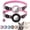 Pink, variant on WAAYEEPAL 2 Pack Cat Collars - Adjustable Reflective Collar with Airtag Holder & Bell, Pink