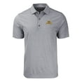 thumbnail image 2 of Men's Cutter & Buck  Heather Black North Carolina A&T Aggies Big & Tall Forge Eco Stripe Stretch Recycled Polo, 2 of 3