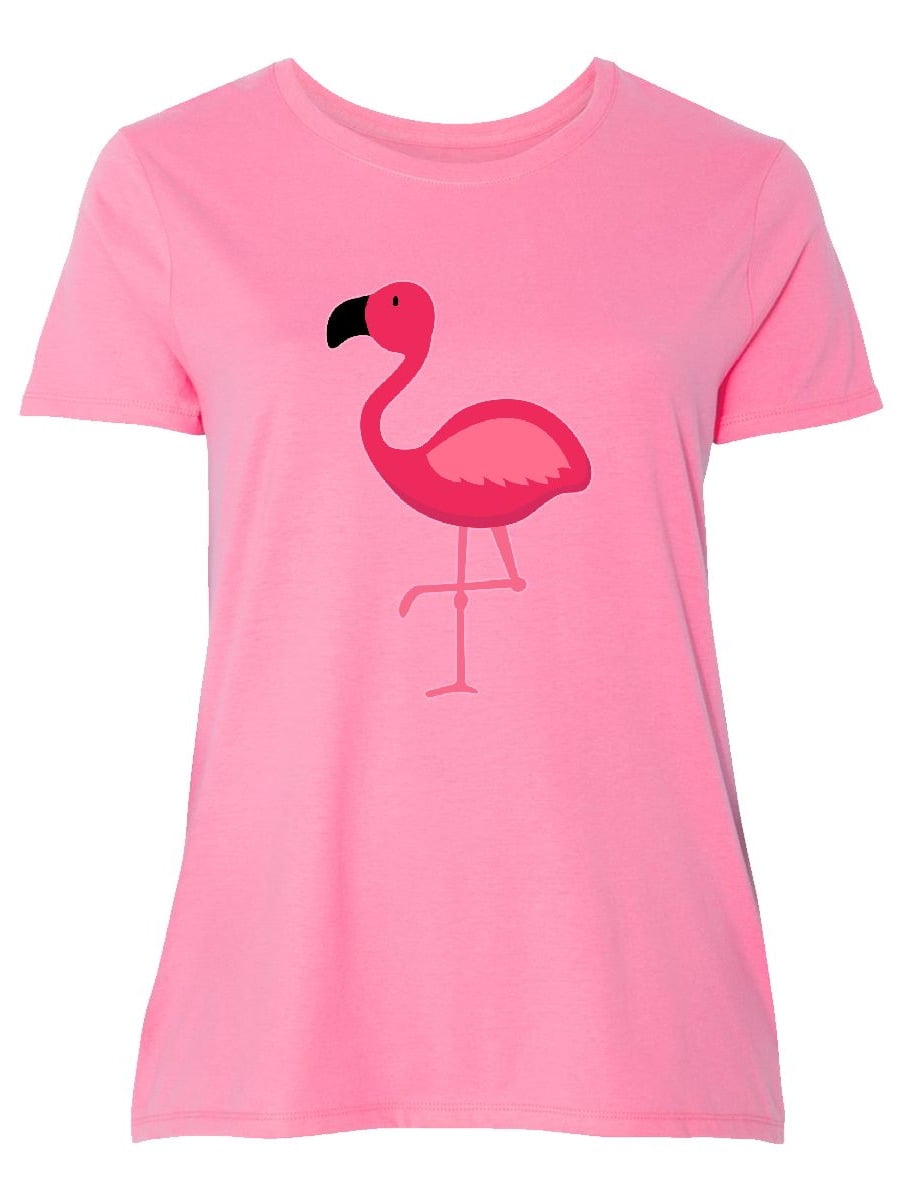 plus size flamingo top