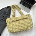thumbnail image 3 of Bolso cruzado acolchado para mujer, Bolso informal de gran capacidad para axila, Bolso suaves para mujer, 3 of 9