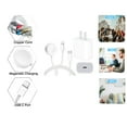 thumbnail image 5 of USB C Charger for Apple Watch 2-in-1 USB C Wireless iWatch Charger Magnetic Charging Cable with 20W USB-C Power Adapter for 13/12/11/x/iwatch 7/6/5/4/3/2, 5 of 5