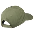 thumbnail image 4 of USA State Colorado Columbine Embroidered Low Profile Cotton Cap - Olive OSFM, 4 of 5