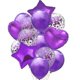 thumbnail image 3 of 14 globos de látex con confeti para fiestas de cumpleaños infantiles, San Valentín, bodas, centros comerciales, inauguraciones de hoteles, globos decorativos., 3 of 4