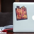 thumbnail image 5 of Die Cut Sticker San Francisco, California, Neon Skyline, Contour Vinyl Sticker 3 to 6 inches, (Waterproof Decal for Cars, Water Bottles, Laptops, Coolers), Large, 5 of 5