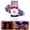 B, variant on Red White Blue Hair Glitter Stick – Patriotic America Flag Star Face & Body Glitter, 4th of July Accessories, Waterproof Sparkle for Football Games & Parades