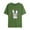 Army Green, variant on IROINNID Men's Casual Easter Printed Fitness Short Sleeve Tops