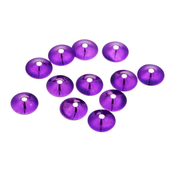 12 cabezales de cono de latón de 10 mm para atar moscas. Haz tus señuelos. Púrpura Cola Fly Tying Turbo Cones
