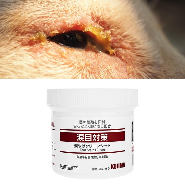 Toallitas Para Ojos De Perro, 120 Unidades, Suaves, Multiusos, Multifuncionales, Para Regalo, Elimina Lágrimas