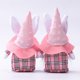 thumbnail image 4 of Decoraciones De Pascua Orejas De Conejo Gnomos De Pascua Muñeca Sueco Tomte Elfo Decoración Primavera Gnomos Pascua Vacaciones Decoración Del Hogar Regalos Irene Inevent FN006808-02, 4 of 6