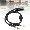 thumbnail image 4 of XLR Male to 1/4 Male TRS to XLR 3 Pin Cable, TRS to Dual XLR Male Y Splitter Stereo Cable Balanced 6.35mm Plug to 3 Pin XLR Male 6.35mm to 2 XLR Patch Cable, 4 of 7