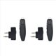 thumbnail image 1 of 2X Walkie Talkie Inalámbrico Bluetooth PTT Auricular Manos K Enchufe para Micrófono Adaptador de Auriculares, 1 of 5