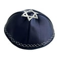thumbnail image 3 of Yamaka Hat Kippah Cap Skull Cap Lightweight Polyester Material for Adult Men Celebrations and Parties, 3 of 9