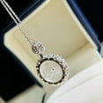 thumbnail image 3 of Peace Buckle Necklace Premium Feeling Collar Chain, 3 of 3