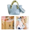 thumbnail image 6 of LeeQinersw 1/6 Female Bag Miniature Tote Bag Figures Costume Parts Pretend Doll Accessories light blue, 6 of 9