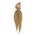 thumbnail image 4 of Unique Bargains 1 Pc Fashion Satin Hair Scarf Scrunchies Hair Ties Khaki, 4 of 5