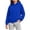 Blue, variant on hlysgo Girl's Rain Jacket Waterproof Lightweight Rain Coat with Hood Breathable Windbreaker for Outdoor Cycling Travel Pink,9-10 Years