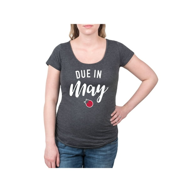 due in march maternity shirt