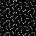 thumbnail image 2 of David Textiles, Inc. 44" x 1 Yard 100% Cotton Boo! Precut Sewing & Craft Fabric, Black, 2 of 3