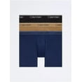 thumbnail image 3 of Calvin Klein Men's Microfiber Stretch Wicking Boxer Briefs Pack of 3, Multi S, 3 of 4