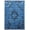 Blue, variant on Isabella Aqua Polypropylene Rug 5'3" x 7'7"