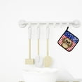 thumbnail image 3 of Carolines Treasures BB2179PTHD Flag and Chocolate Brown Shih Tzu Pair of Pot Holders , 7.5HX7.5W, multicolor, 3 of 3