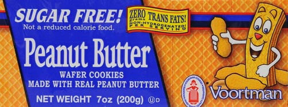Voortman Sugar Free Sugar Free Peanut Butter Wafer