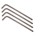 thumbnail image 1 of Unique Bargains T45 Anti Tamper Proof Torx Star Key Bit Wrench, L-Shape 7.87-inch Long Arm, S2 Steel 4 Pack, 1 of 5